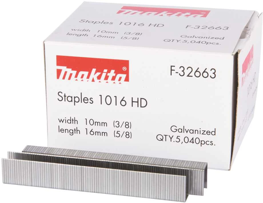 Makita Kabės 10x16mm, 5040vnt. F-32663