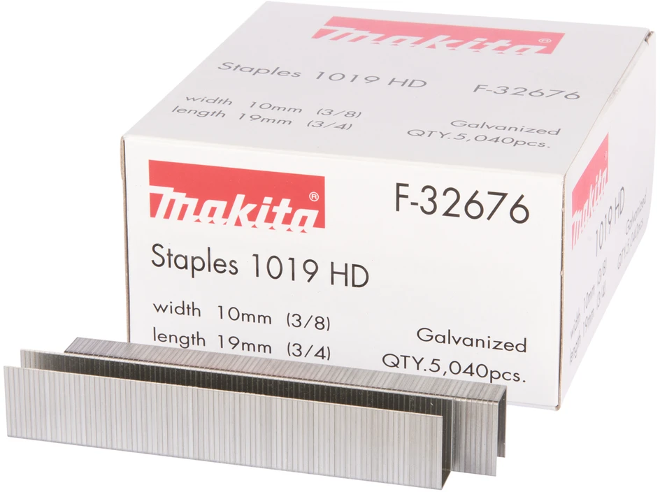 Makita Kabės 10x19mm, 5040vnt. DST221 F-32676