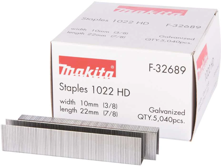 Makita Kabės 10x22mm, 5040vnt. F-32689
