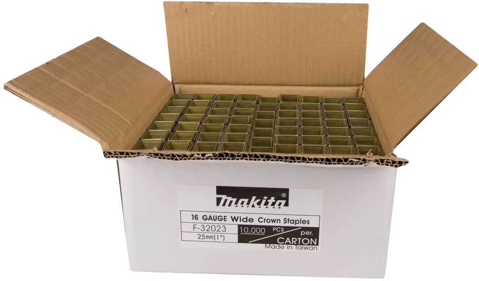 Makita Kabės 25x25mm, 10.000vnt. F-32023