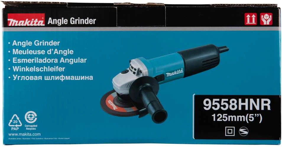 Makita Kampinis šlifuoklis 9558HNR 125mm
