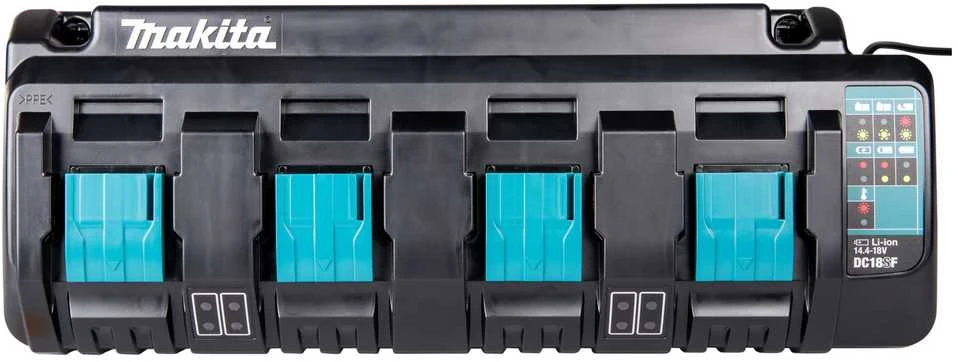 Grąžtas Makita Keturių lizdų kroviklis LXT® DC18SF DC18SF • 14,4V • 18V • LXT®