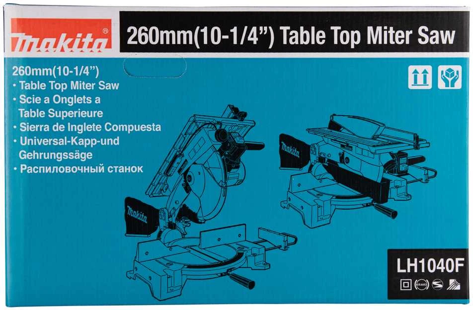 Makita Kombinuotos pjovimo stakles LH1040F 260 mm