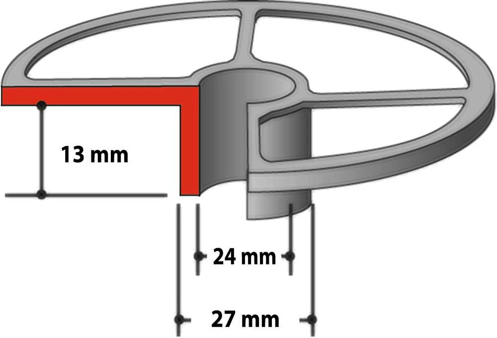 Makita Kopijavimo žiedas 24x27x13mm RP1110C 193336-5