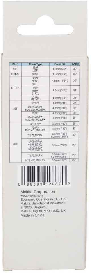 Makita Kreipiančiosios plokštelės ir deimantinės apvalios dildės komplektas 4,8mm D-75633