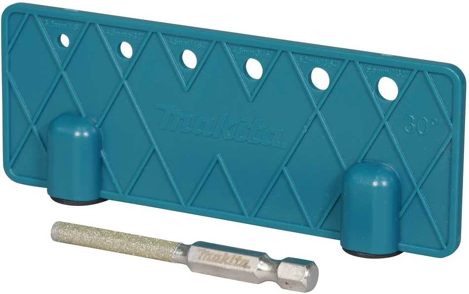 Makita Kreipiančiosios plokštelės ir deimantinės apvalios dildės komplektas 4,8mm D-75633