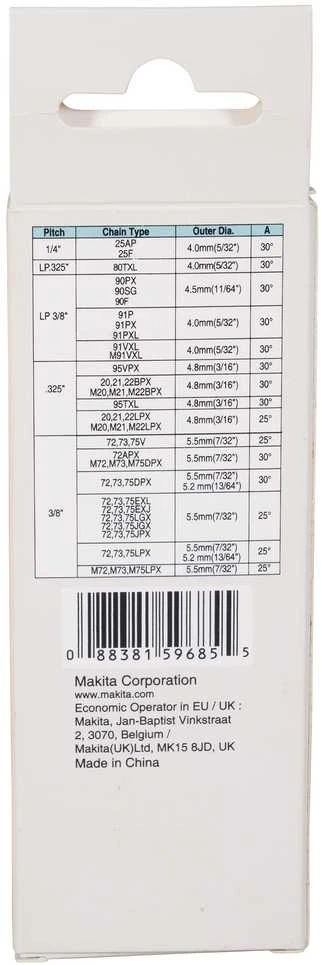 Makita Kreipiančiosios plokštelės ir deimantinės apvalios dildės komplektas 4mm D-75611