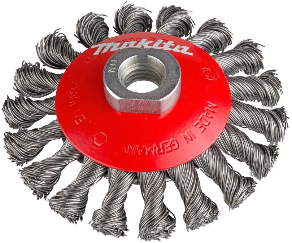 Makita Kūginis šepetys 100MM 18 segmentų P-04494