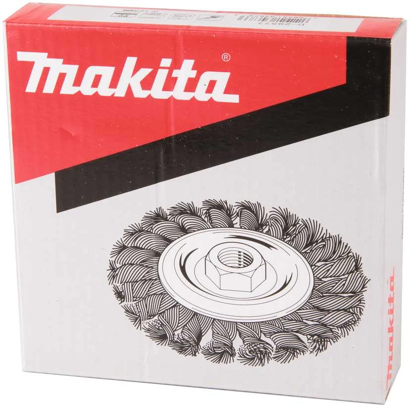 Makita Kūginis šepetys 125MMxM14 viela 0,5mm D-29577