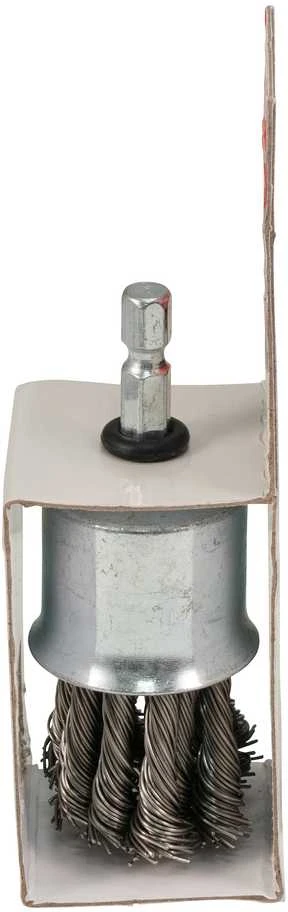 Makita Kūgio formos 28mm, su 1/4'' šešiakampiu antgaliu, Nerūdijantis plienas (Sukta viela) D-76766