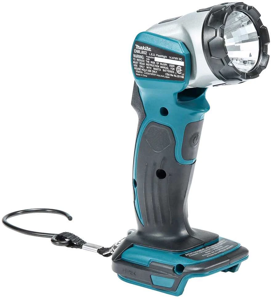 Makita LED prožektorius DML802 14,4/18V Li-ion Be akumuliatorių ir kroviklio
