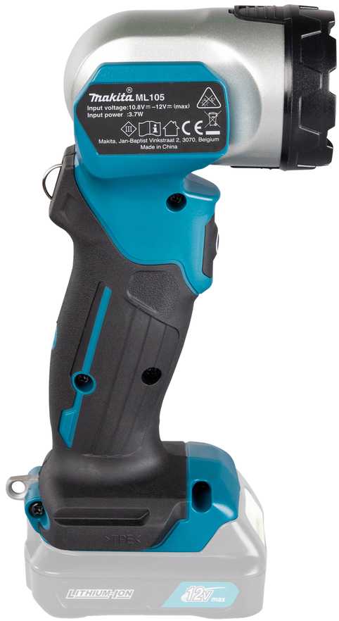 Makita LED prožektorius ML105 10,8V Li-ion Be akumuliatorių ir kroviklio