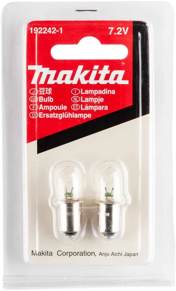 Makita Lempa 7,2V (2Vnt.) ML702 192242-1