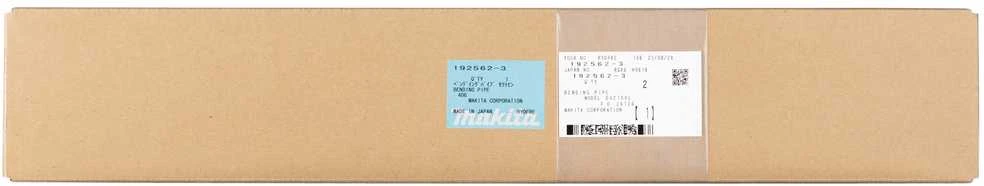 Makita Lenktas vamzdis (aliuminis) Ø38 DVC860, DVC861, DVC862, DCS863, DVC864, VC2510L, VC3211, VC3210 192562-3