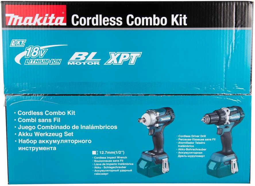 Makita LXT® akumuliatorinių įrankių rinkinys DLX2410G 18V • LXT®