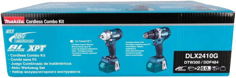 Makita LXT® akumuliatorinių įrankių rinkinys DLX2410G 18V • LXT®