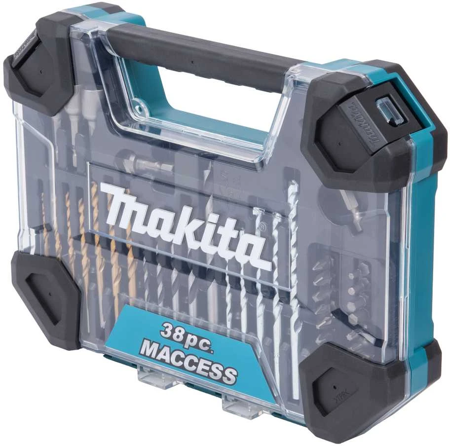 Grąžtas Makita MACCESS Grąžtų ir sukimo antgalių rinkinys 38 vnt. E-22573