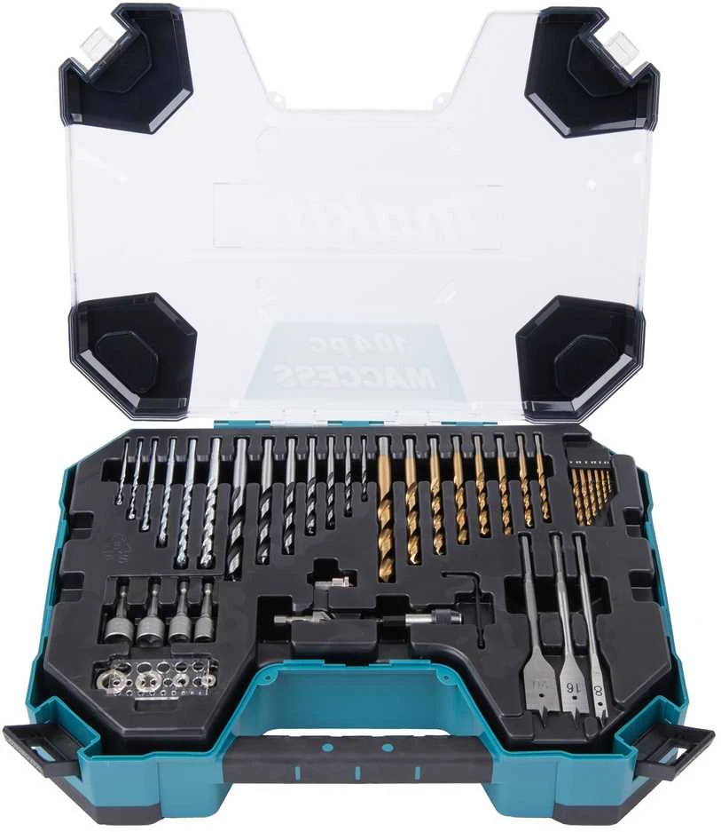 Grąžtas Makita MACCESS Grąžtų ir sukimo antgalių rinkinys 171 vnt. E-22604