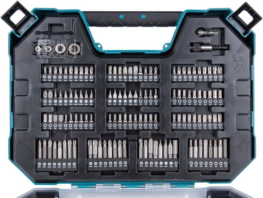 Makita MACCESS Grąžtų ir sukimo antgalių rinkinys 200 vnt. E-22610