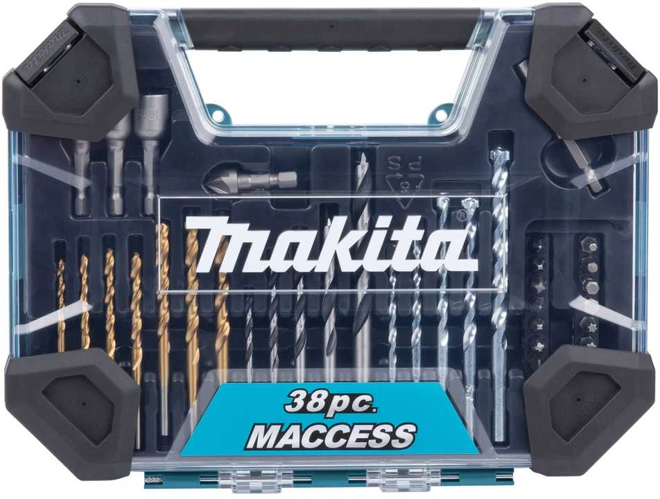 Grąžtas Makita MACCESS Grąžtų ir sukimo antgalių rinkinys 38 vnt. E-22573