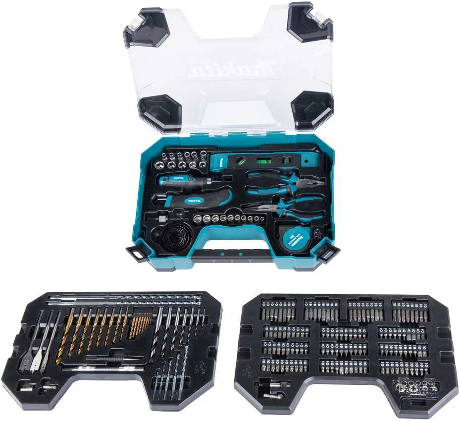 Makita MACCESS Grąžtų ir sukimo antgalių rinkinys 200 vnt. E-22610