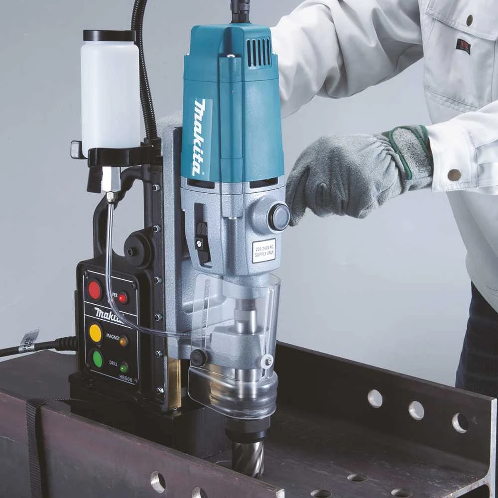 Makita Magnetinis gręžtuvas HB500 51 mm • 350 / 650 aps/min