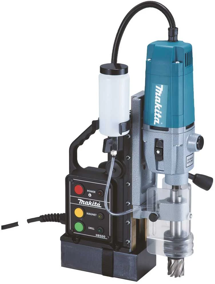 Makita Magnetinis gręžtuvas HB500 51 mm • 350 / 650 aps/min