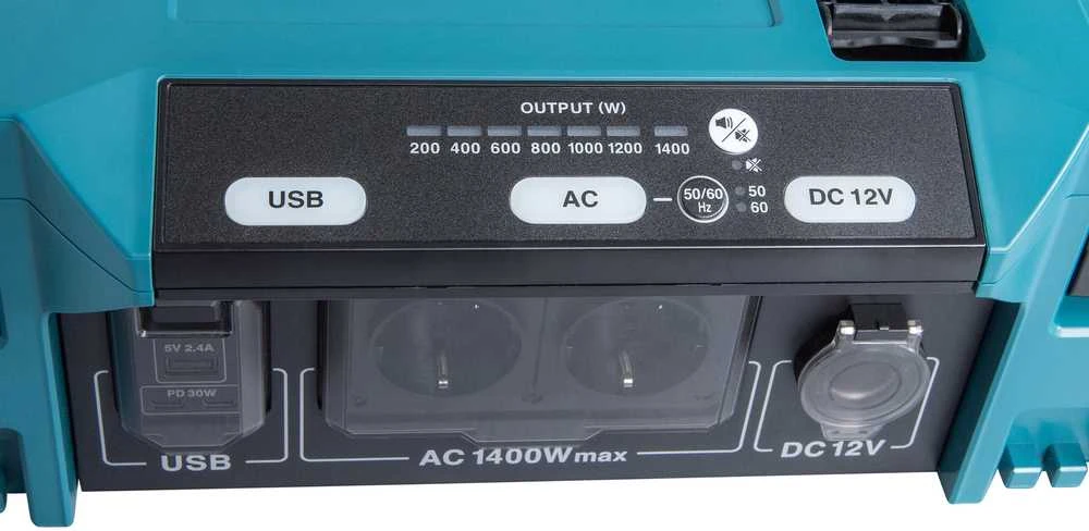 Makita Maitinimo stotelė-įtampos keitiklis BAC01 DC/AC • 1400 W