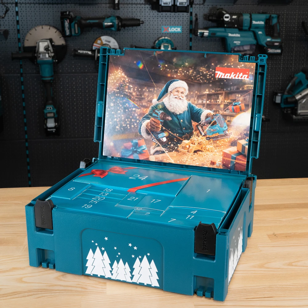 Grąžtas Makita advento kalendorius 2026 P-84894