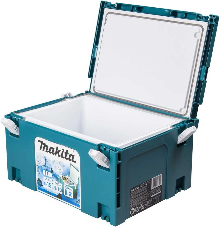 Makita MAKPAC Šaltdėžė nr.3 11l 198254-2 350ml- 15vnt. ir 500ml PET - 10vnt.