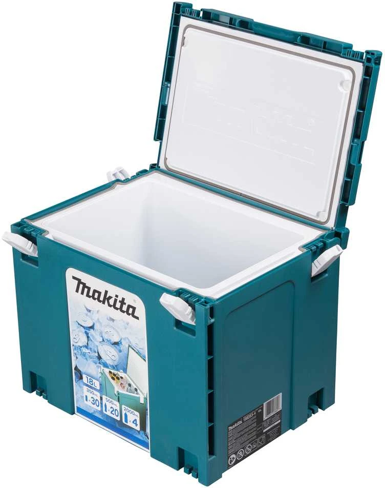 Makita MAKPAC Šaltdėžė nr.4 18l 198253-4 350ml - 30vnt. ir 500ml. PET - 20vnt.