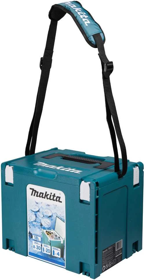 Makita MAKPAC Šaltdėžė nr.4 18l 198253-4 350ml - 30vnt. ir 500ml. PET - 20vnt.