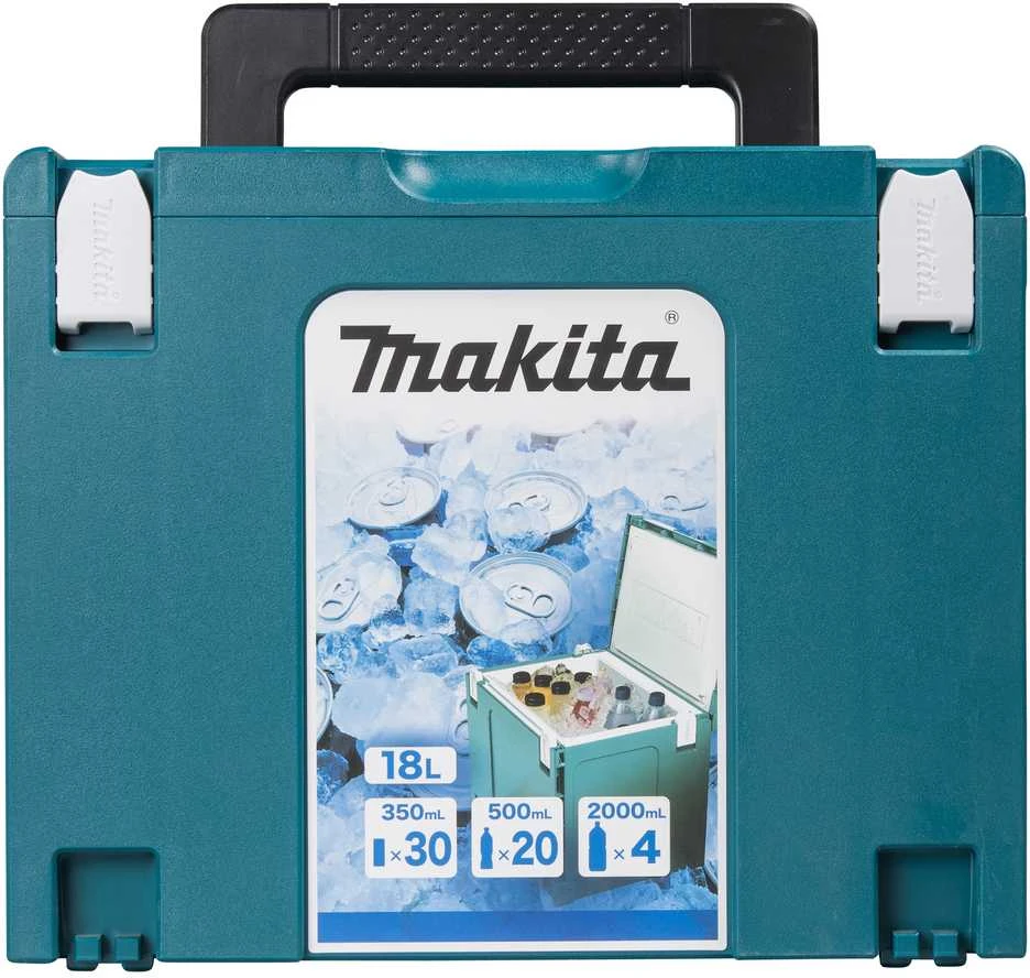 Makita MAKPAC Šaltdėžė nr.4 18l 198253-4 350ml - 30vnt. ir 500ml. PET - 20vnt.