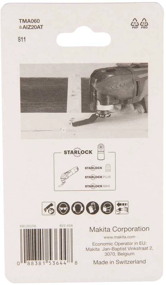 Makita MULTITOOL PLUNGE CUT SAW BLADE 20mm B-64945