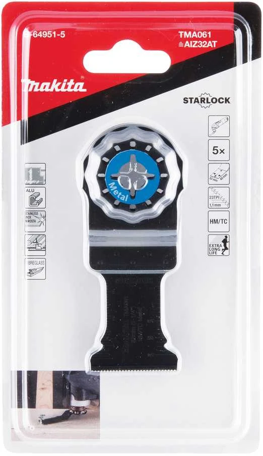 Grąžtas Makita MULTITOOL PLUNGE CUT SAW BLADE 32mm B-64951-5