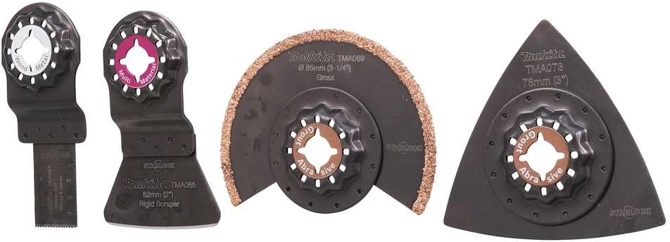 Makita MULTITOOL priedų rinkinys Komplekte B-67496