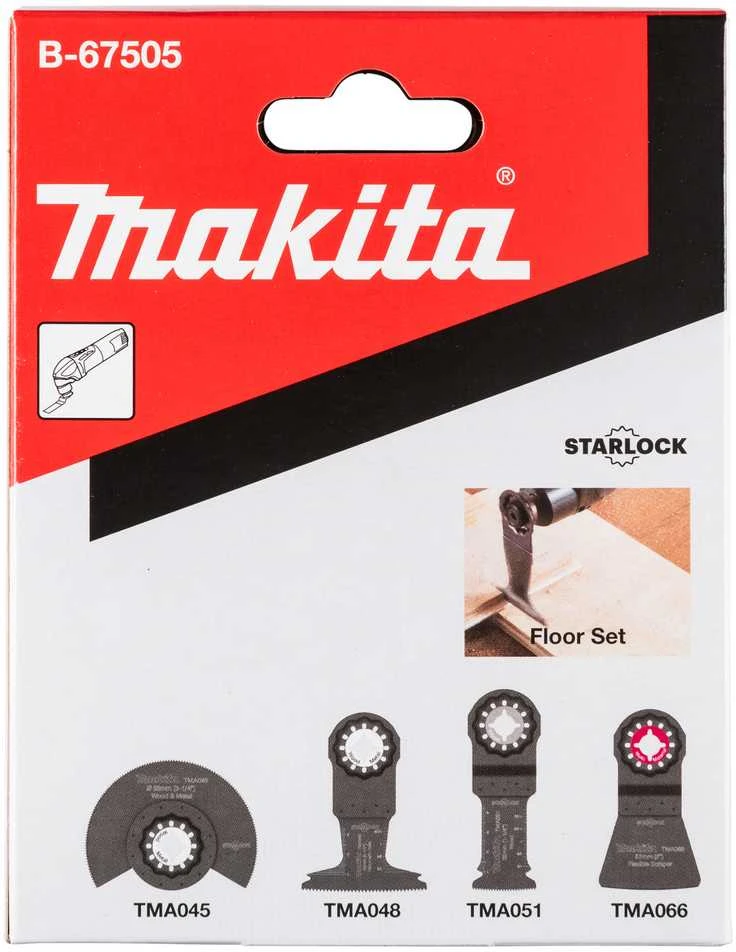 Makita MULTITOOL priedų rinkinys Komplekte B-67505