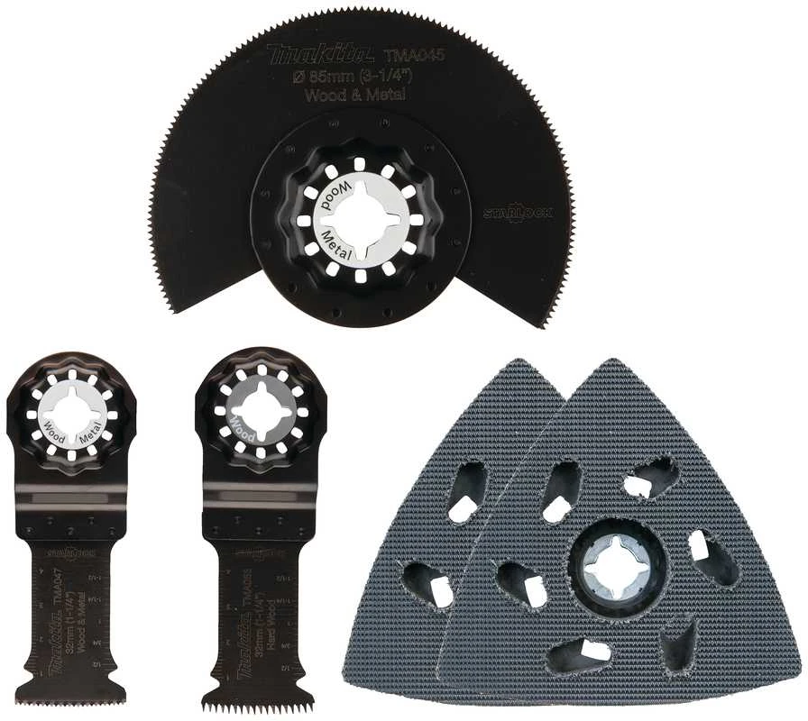 Grąžtas Makita MULTITOOL priedų rinkinys Komplekte B-67511
