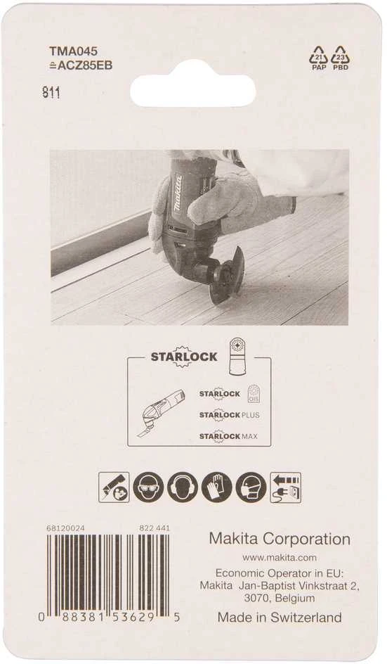 Makita Multitool segmentiniai ašmenys 85mm B-64799
