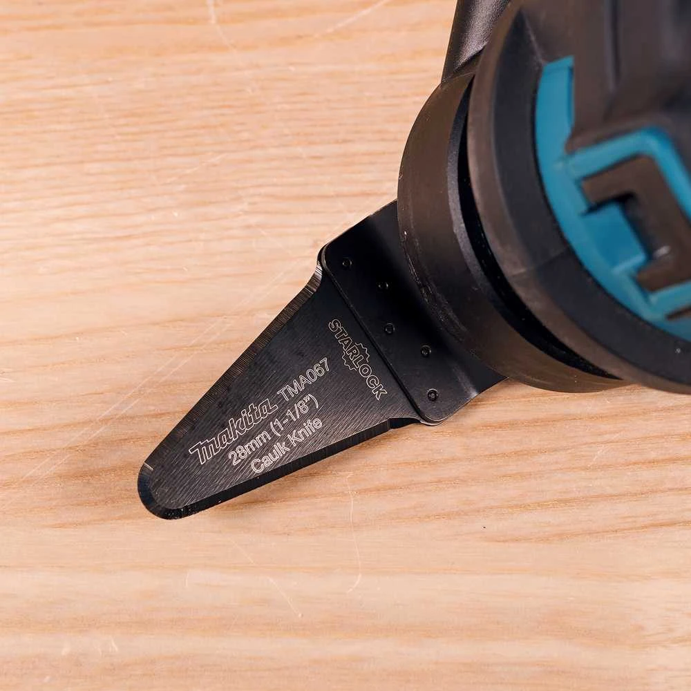 Makita MULTITOOL smailus priedas (langų glaistui, silikono pjovimui) B-65006
