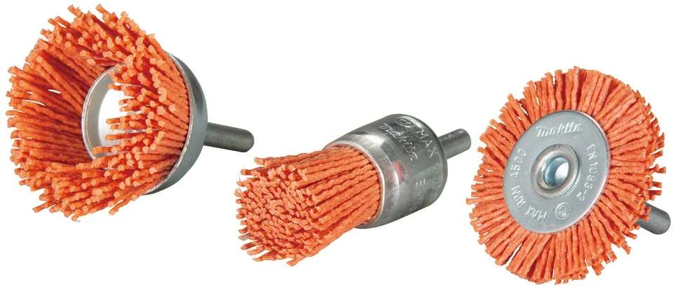 Makita Nailoniniai šepečiai 3vnt, suktuvui P80 D-70742
