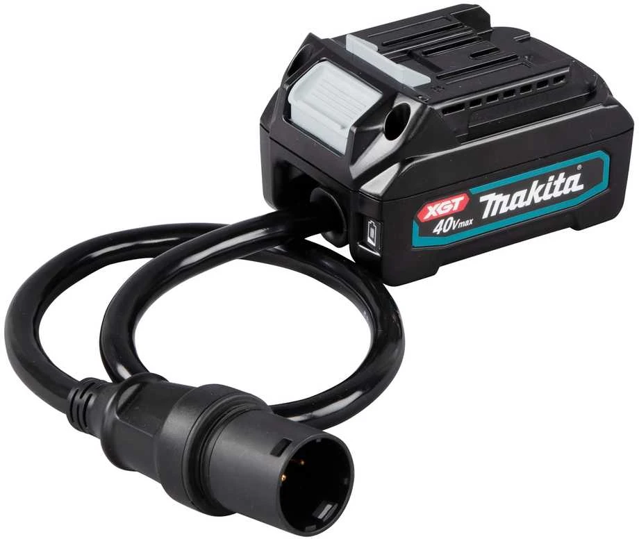 Makita XGT 40V akumuliatoriaus adapteris su kabeliu