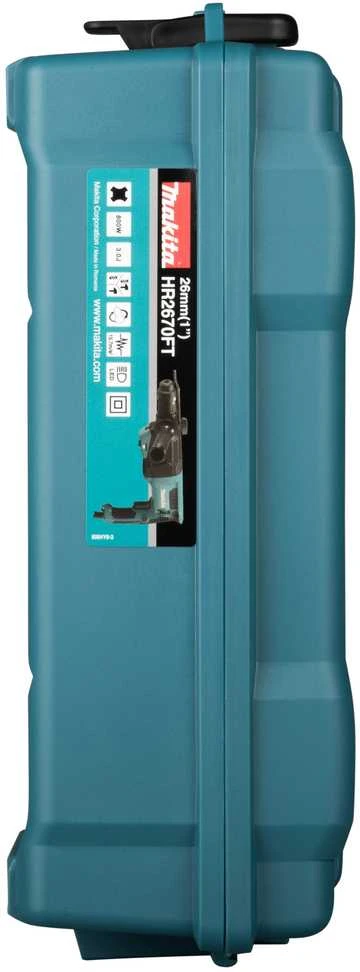 Makita Perforatorius HR2670FT 800W • SDS-PLUS • 26 mm • 3,0 J