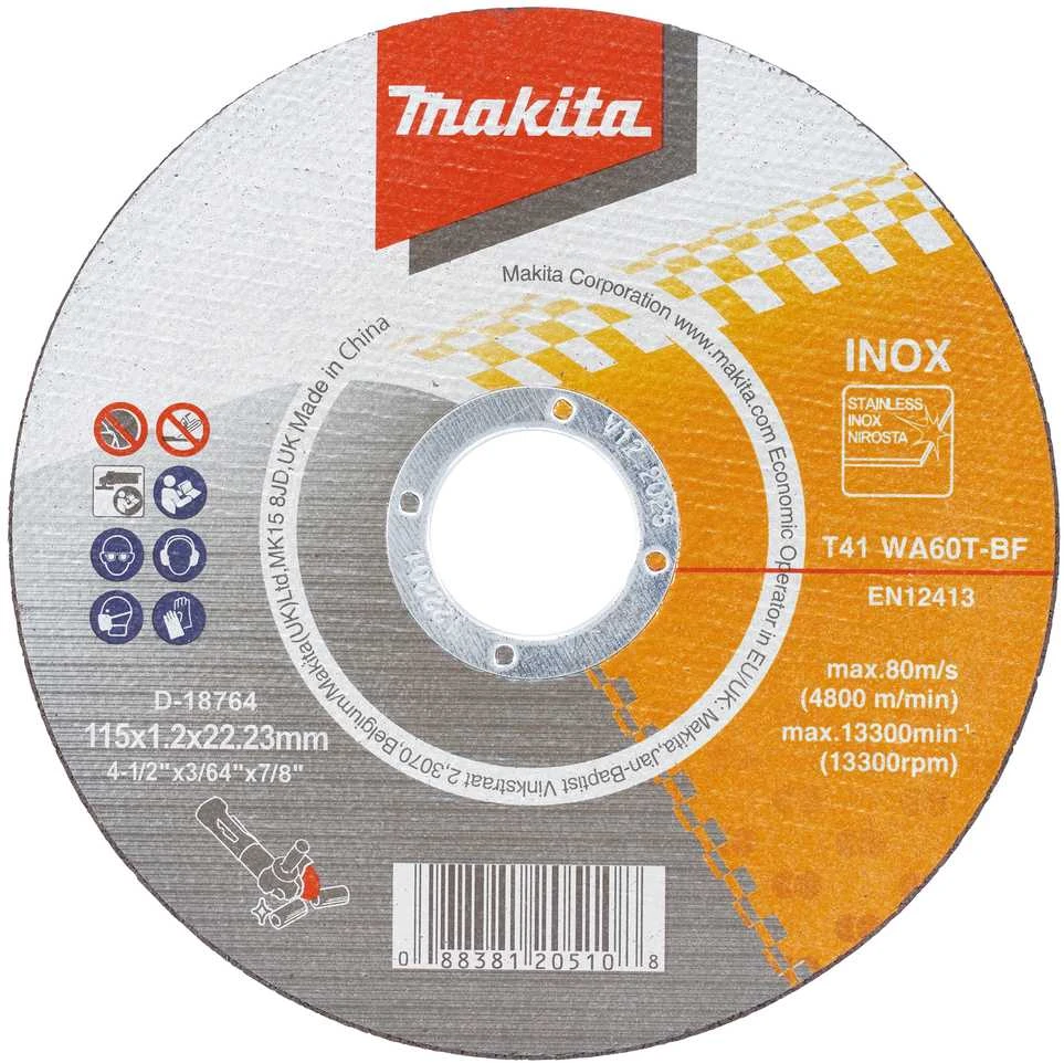 Makita Pjovimo diskas 115 X 1,2 WA60T RST/ Metalui D-18764