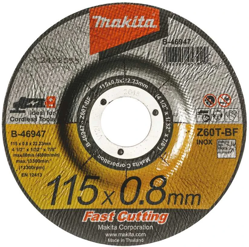 Makita Pjovimo diskas 115x0,8mm B-46947 Pjovimo diskas