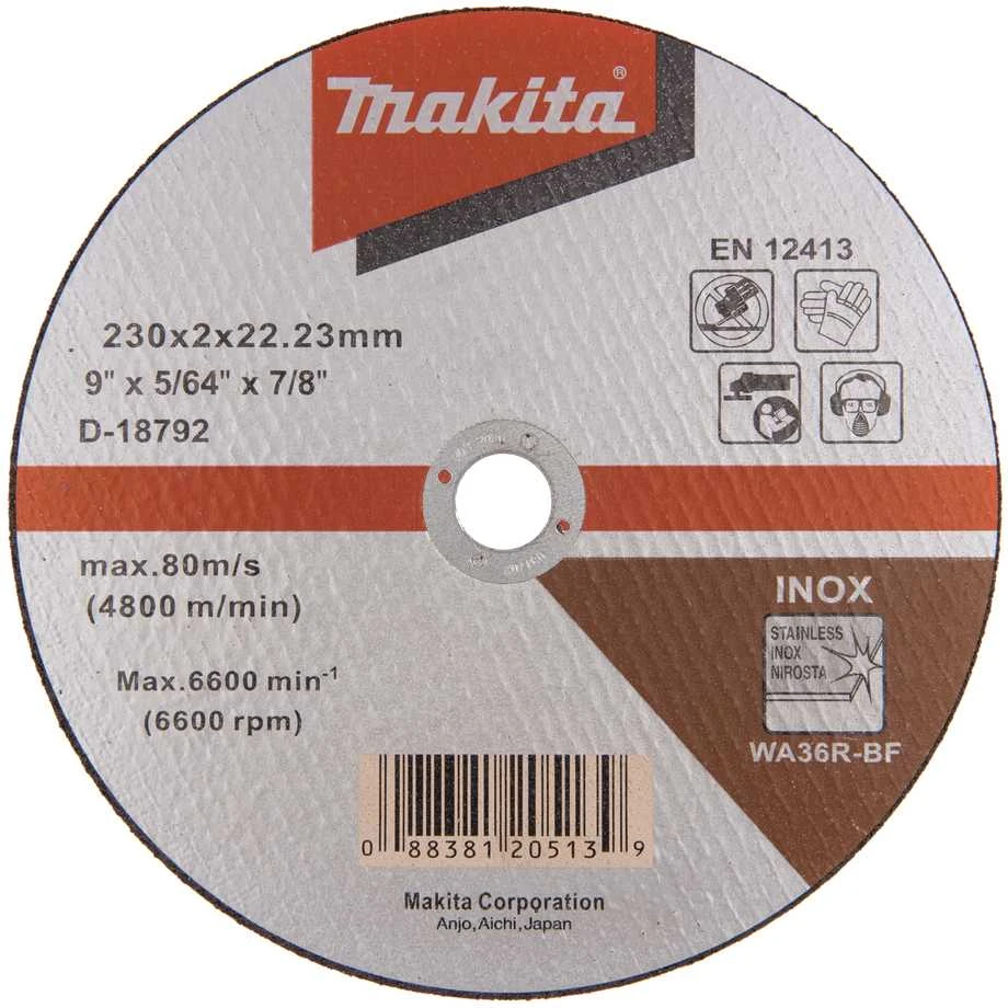 Makita Pjovimo diskas 230 X 2 WA36R RST/ Metalui D-18792