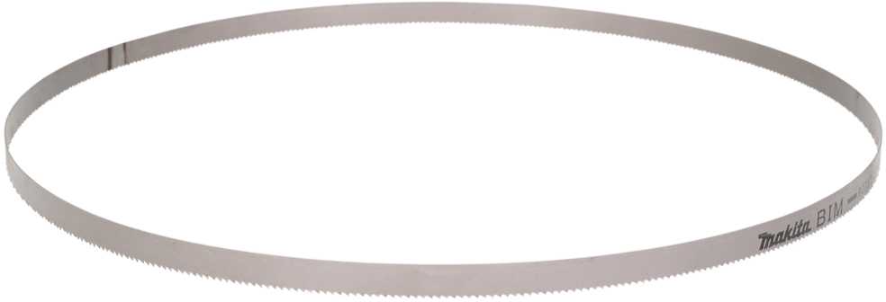 Makita Pjovimo juosta 13x0,5x1140mm, 10 Tpi, BIM, >6mm, plastikui, spalvotiesiems metalams, minkštam plienui, lietam plienui, ketui, kietam plienui ir nerūdijančiam plienui, 1 vnt. pakuotėje. B-30128