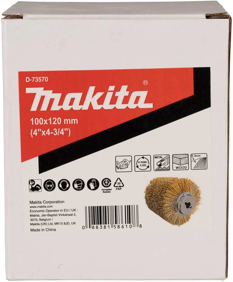 Makita Plieninis šepetys (žalvariu dengta) 9742 D-73570