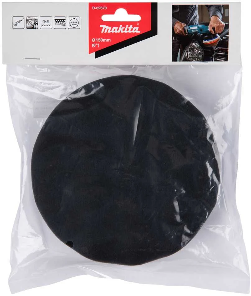 Makita Poliravimo kempinė 150MM WAVE, FINE D-62670