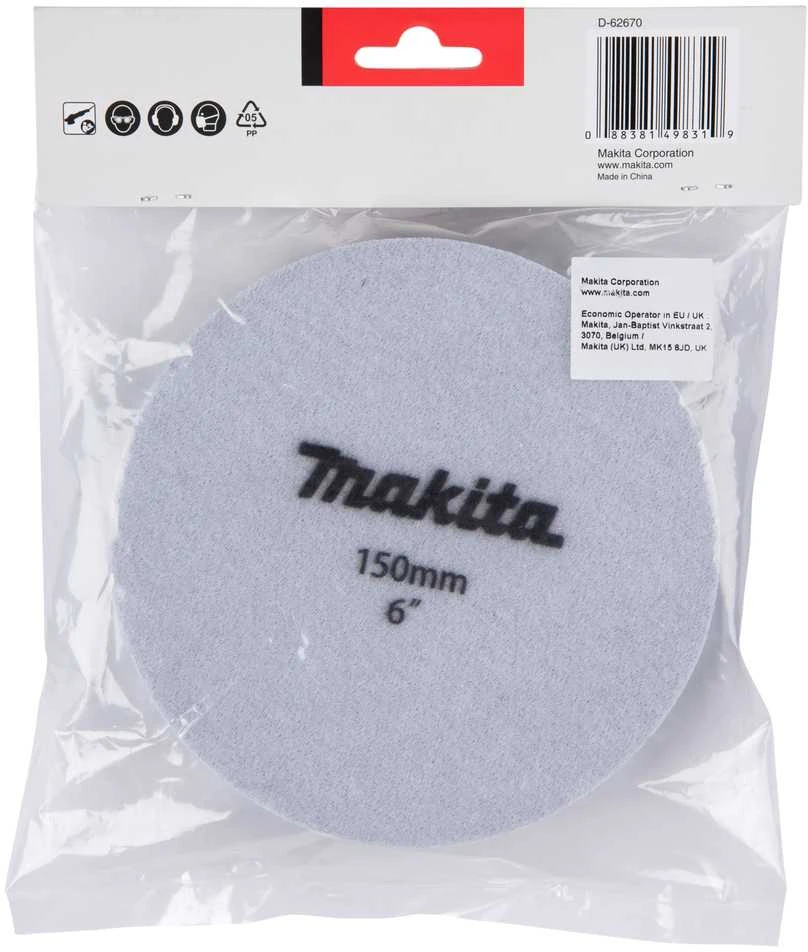 Makita Poliravimo kempinė 150MM WAVE, FINE D-62670